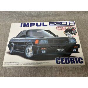 Aoshima IMPUL CEDRIC 630R VG30ET 1/24 Model Kit #041369 Factory Sealed